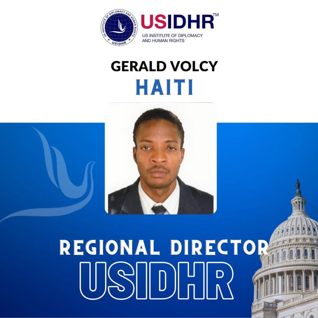 Gerald Volcy, USIDHR Regional Director for Haiti evidence